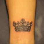 crown brush tattoo 08.12.2019 №021 -tattoo crown- tattoovalue.net