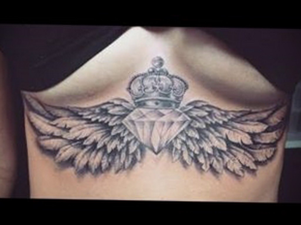Details more than 55 wings and crown tattoo best - in.cdgdbentre
