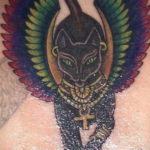 egyptian cat tattoo 03.12.2019 №030 -cat tattoo- tattoovalue.net