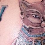 egyptian cat tattoo 03.12.2019 №033 -cat tattoo- tattoovalue.net