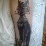 egyptian cat tattoo 03.12.2019 №045 -cat tattoo- tattoovalue.net