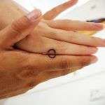 finger tattoo circle 07.01.2020 №004 -circle tattoo- tattoovalue.net