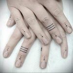 finger tattoo circle 07.01.2020 №016 -circle tattoo- tattoovalue.net