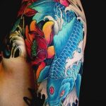 koi tattoo 06.01.2020 №005 -tattoo fish- tattoovalue.net