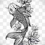 koi tattoo 06.01.2020 №013 -tattoo fish- tattoovalue.net