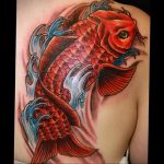 koi tattoo 06.01.2020 №033 -tattoo fish- tattoovalue.net