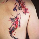 koi tattoo 06.01.2020 №034 -tattoo fish- tattoovalue.net