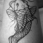 koi tattoo 06.01.2020 №057 -tattoo fish- tattoovalue.net