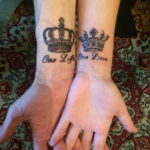 pair crown tattoo 08.12.2019 №014 -tattoo crown- tattoovalue.net