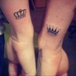 pair crown tattoo 08.12.2019 №025 -tattoo crown- tattoovalue.net