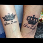 pair crown tattoo 08.12.2019 №029 -tattoo crown- tattoovalue.net