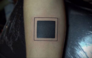 photo black square tattoo 13.12.2019 №001 -square tattoo- tattoovalue ...