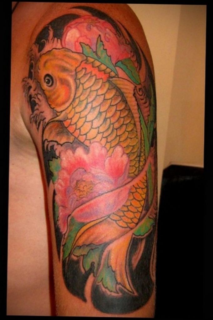 photo carp tattoo 06.01.2020 №061 -tattoo fish- tattoovalue.net
