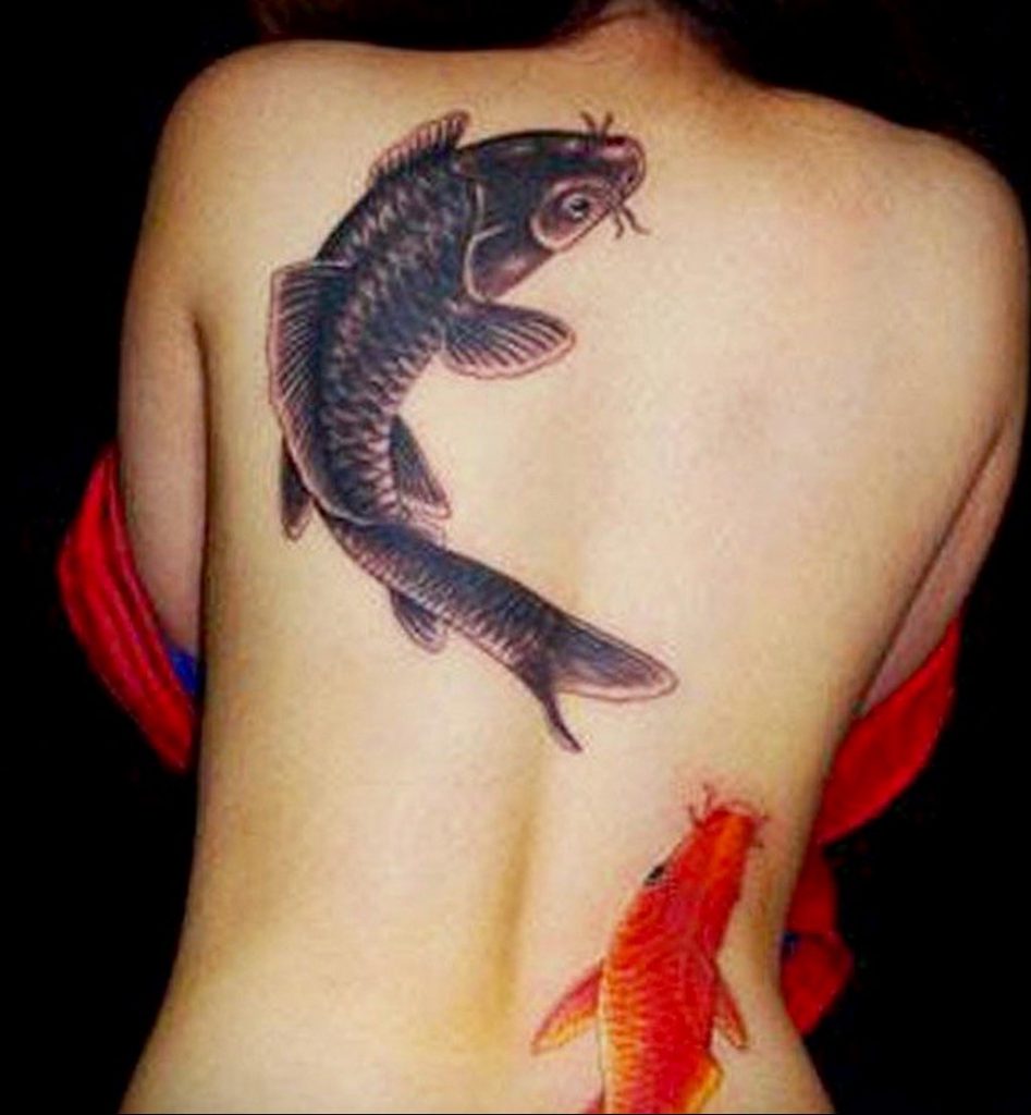 photo crucian tattoo 06.01.2020 №022 -tattoo fish- tattoovalue.net