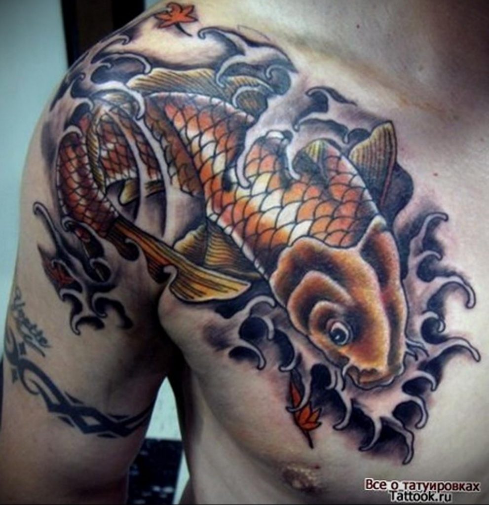 photo crucian tattoo 06.01.2020 №024 -tattoo fish- tattoovalue.net