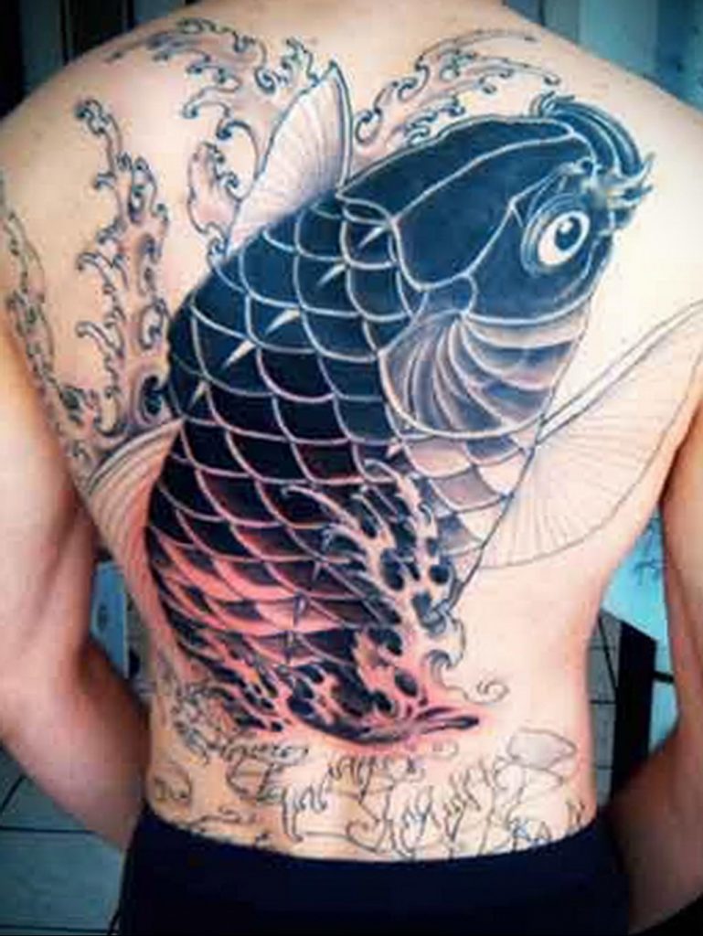 photo crucian tattoo 06.01.2020 №042 -tattoo fish- tattoovalue.net