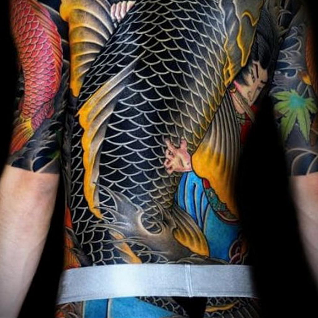 photo crucian tattoo 06.01.2020 №046 -tattoo fish- tattoovalue.net