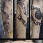 photo example arm shackles tattoo 07.10.2019 №031 -arm shackles tattoo- tattoovalue.net