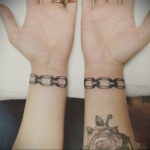 photo example arm shackles tattoo 07.10.2019 №034 -arm shackles tattoo- tattoovalue.net