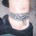 photo example leg shackle tattoo 07.10.2019 №010 -leg shackle tattoo- tattoovalue.net
