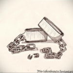 photo example sketch for tattoo shackles 07.10.2019 №006 -tattoo shackles- tattoovalue.net