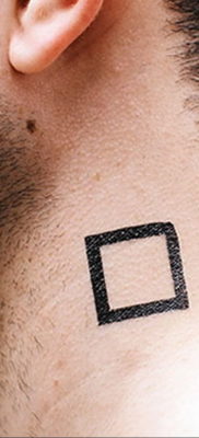 photo square tattoo 13.12.2019 №109 -square tattoo- tattoovalue.net