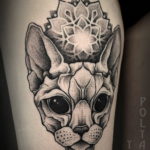 sphinx cat tattoo 03.12.2019 №021 -cat tattoo- tattoovalue.net