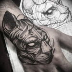 sphinx cat tattoo 03.12.2019 №059 -cat tattoo- tattoovalue.net