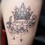 tattoo crown for girls 08.12.2019 №003 -tattoo crown- tattoovalue.net