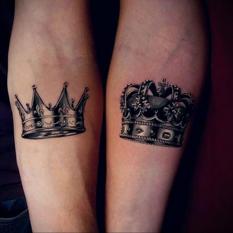 tattoo crown forearm 08.12.2019 №007 -tattoo crown- tattoovalue.net