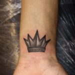 tattoo crown small 08.12.2019 №007 -tattoo crown- tattoovalue.net