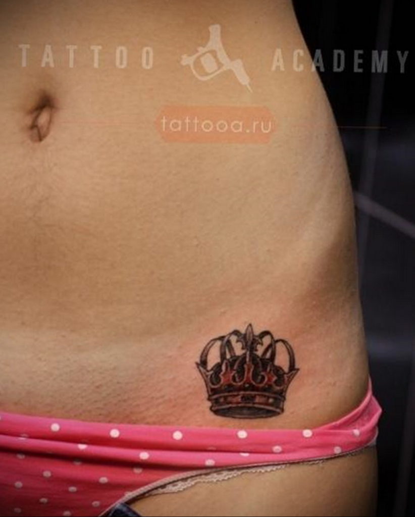 tattoo crown small 08.12.2019 №018 -tattoo crown- tattoovalue.net