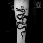 tattoo snake with crown 08.12.2019 №003 -tattoo crown- tattoovalue.net