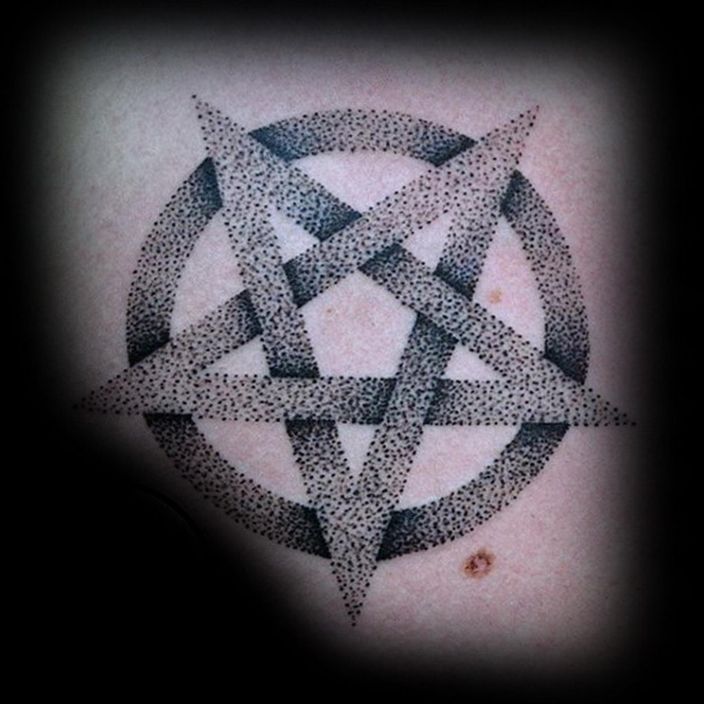 16 pointed star tattoo
