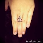 triangle tattoo with circle 07.01.2020 №046 -circle tattoo- tattoovalue.net