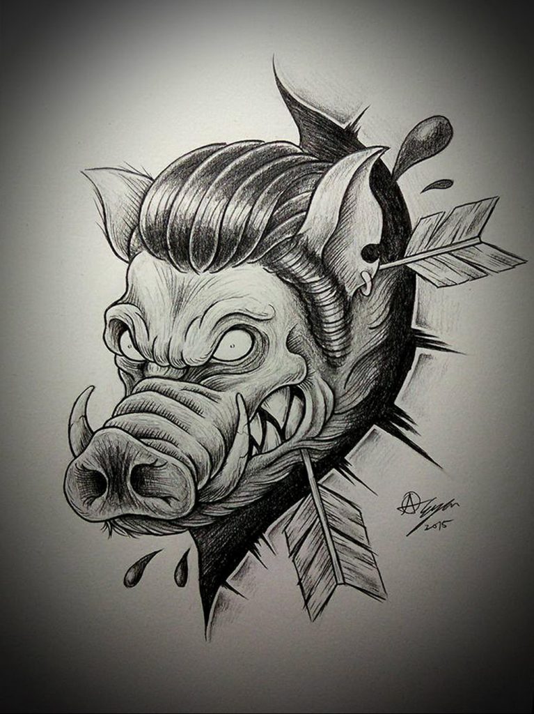 15 Latest Boar Tattoo Images Pictures And Photos Ideas