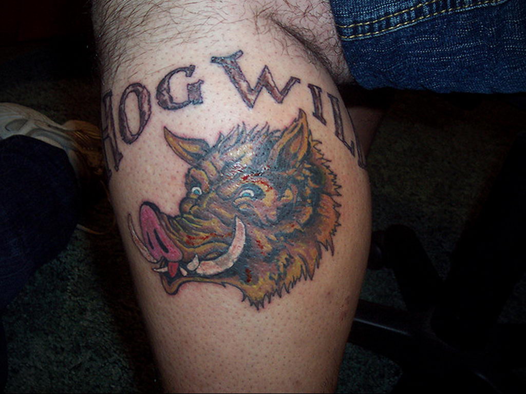 japanese wild boar tattoo