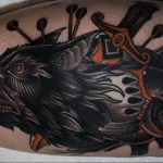 wild boar tattoo 01.02.2020 №042 -boar tattoo- tattoovalue.net