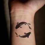 wrist tattoo circle 07.01.2020 №007 -circle tattoo- tattoovalue.net