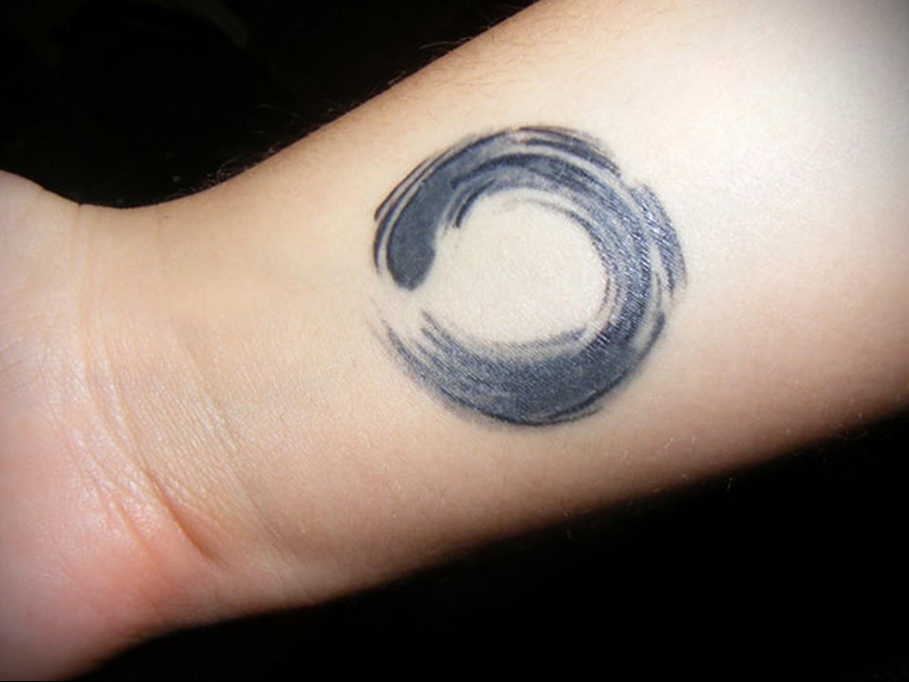 wrist tattoo circle 07.01.2020 №036 -circle tattoo- tattoovalue.net