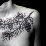 tattoo branch spruce 25.11.2019 №006 -tattoo spruce- tattoovalue.net