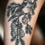 tattoo branch spruce 25.11.2019 №004 -tattoo spruce- tattoovalue.net