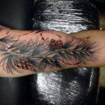 tattoo branch spruce 25.11.2019 №005 -tattoo spruce- tattoovalue.net