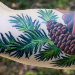 tattoo branch spruce 25.11.2019 №008 -tattoo spruce- tattoovalue.net