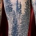 tattoo fir tree on hand 25.11.2019 №1010 -tattoo spruce- tattoovalue.net