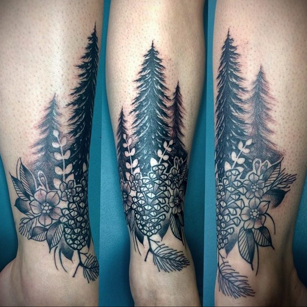 Top 97 about pine tree tattoo meaning super hot  indaotaonec