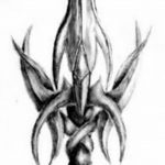 dagger tattoo sketch 27.12.2019 №039 -dagger tattoo- tattoovalue.net