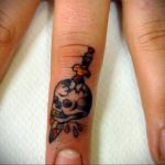 finger dagger tattoo 27.12.2019 №026 -dagger tattoo- tattoovalue.net