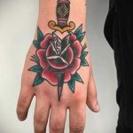 finger dagger tattoo 27.12.2019 №035 -dagger tattoo- tattoovalue.net