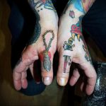 finger dagger tattoo 27.12.2019 №039 -dagger tattoo- tattoovalue.net